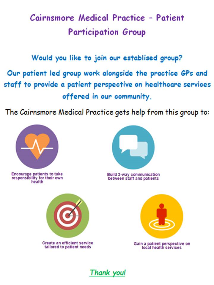 Patient Participation Group Poster